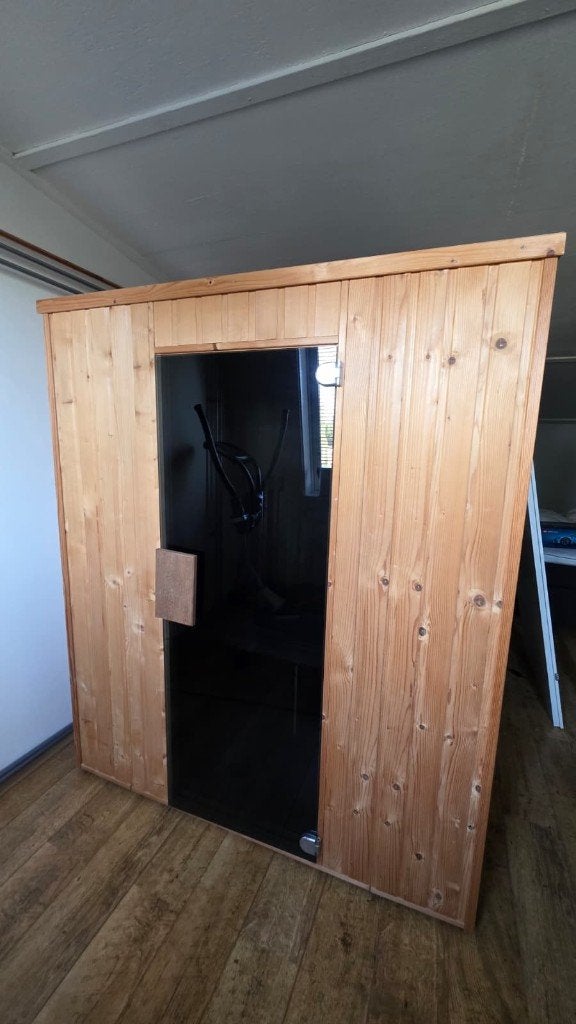 infrarood sauna (tot 70C), Ophalen, Gebruikt, Infrarood, Complete sauna