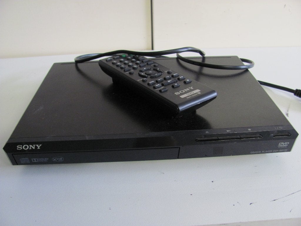 SONY cd/dvd player dvp-sr170 met afstandsbediening, Ophalen of Verzenden, Zo goed als nieuw, Dvd-speler, Sony
