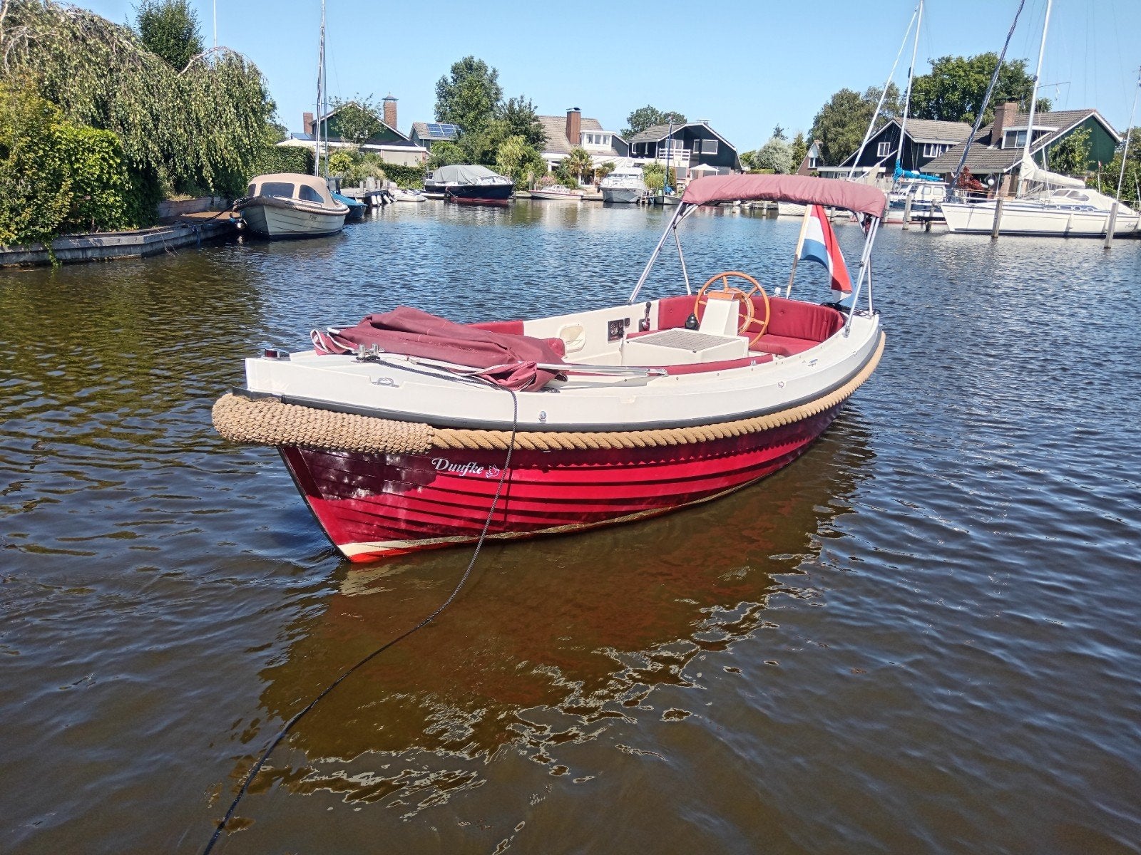 Zeer nette Interboat 19 sloep + Vetus diesel