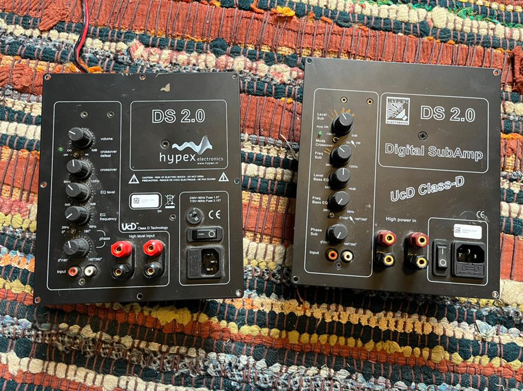 Hypex DS 2.0 sub amp 2x, Audio, Tv en Foto, Versterkers en Receivers, Ophalen of Verzenden, Zo goed als nieuw, 120 watt of meer