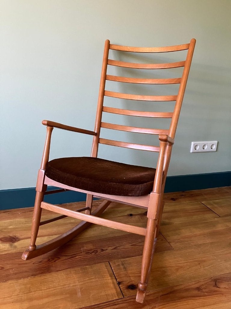 Vintage schommelstoel, Antiek en Kunst, Ophalen