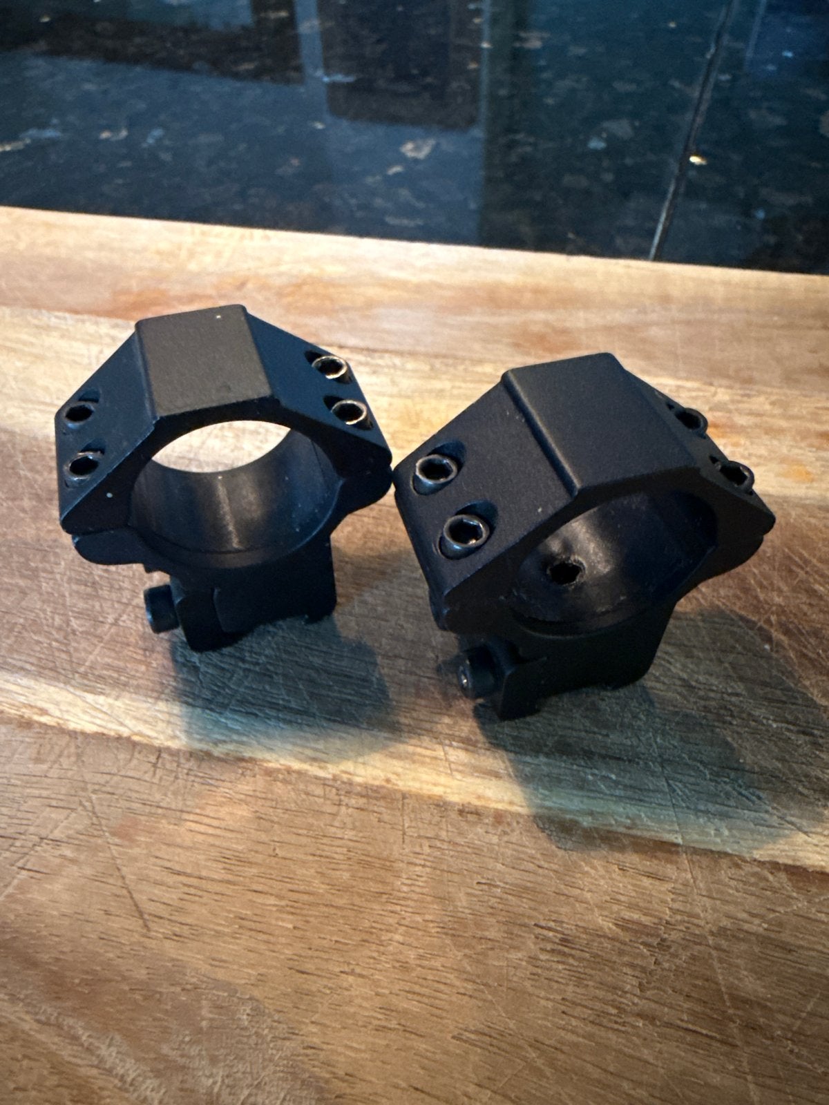 Montage ringen 25mm voor 11mm zwaluwstaart/weaver, Ophalen of Verzenden, Gebruikt