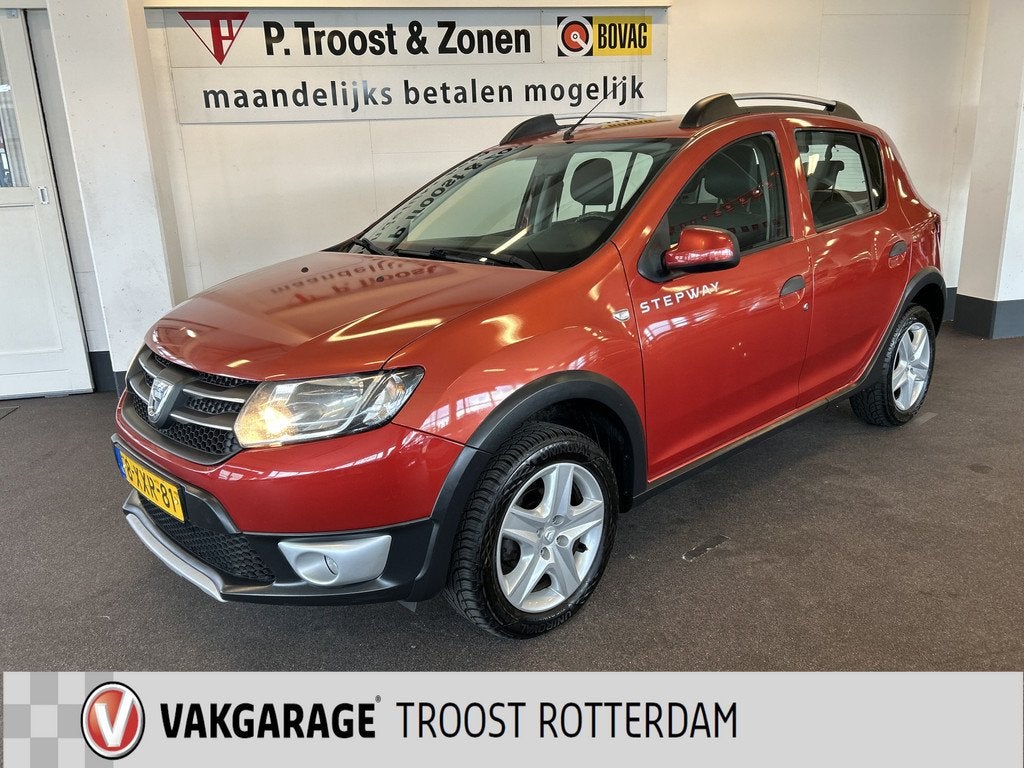 Dacia Sandero 0.9 TCe Stepway Lauréate Hoge instap | Ledere, Voorwielaandrijving, Gebruikt, Met garantie (alle), Bedrijf