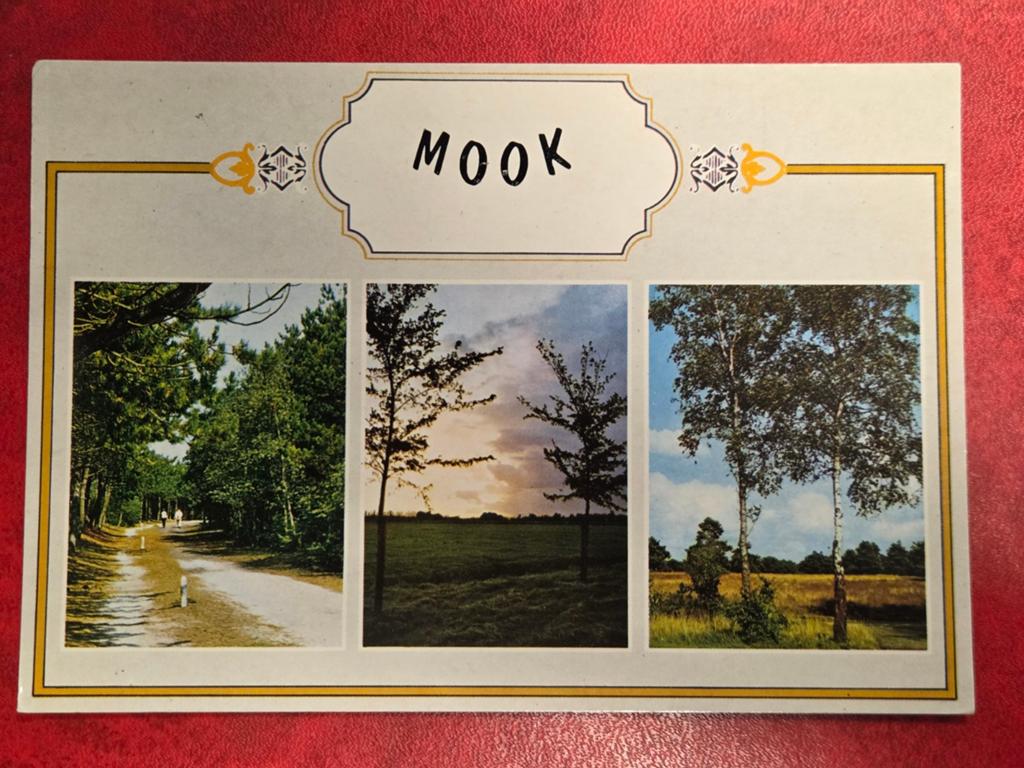 Mook bij Plasmolen Molenhoek 3-luik, Ophalen of Verzenden, 1940 tot 1960