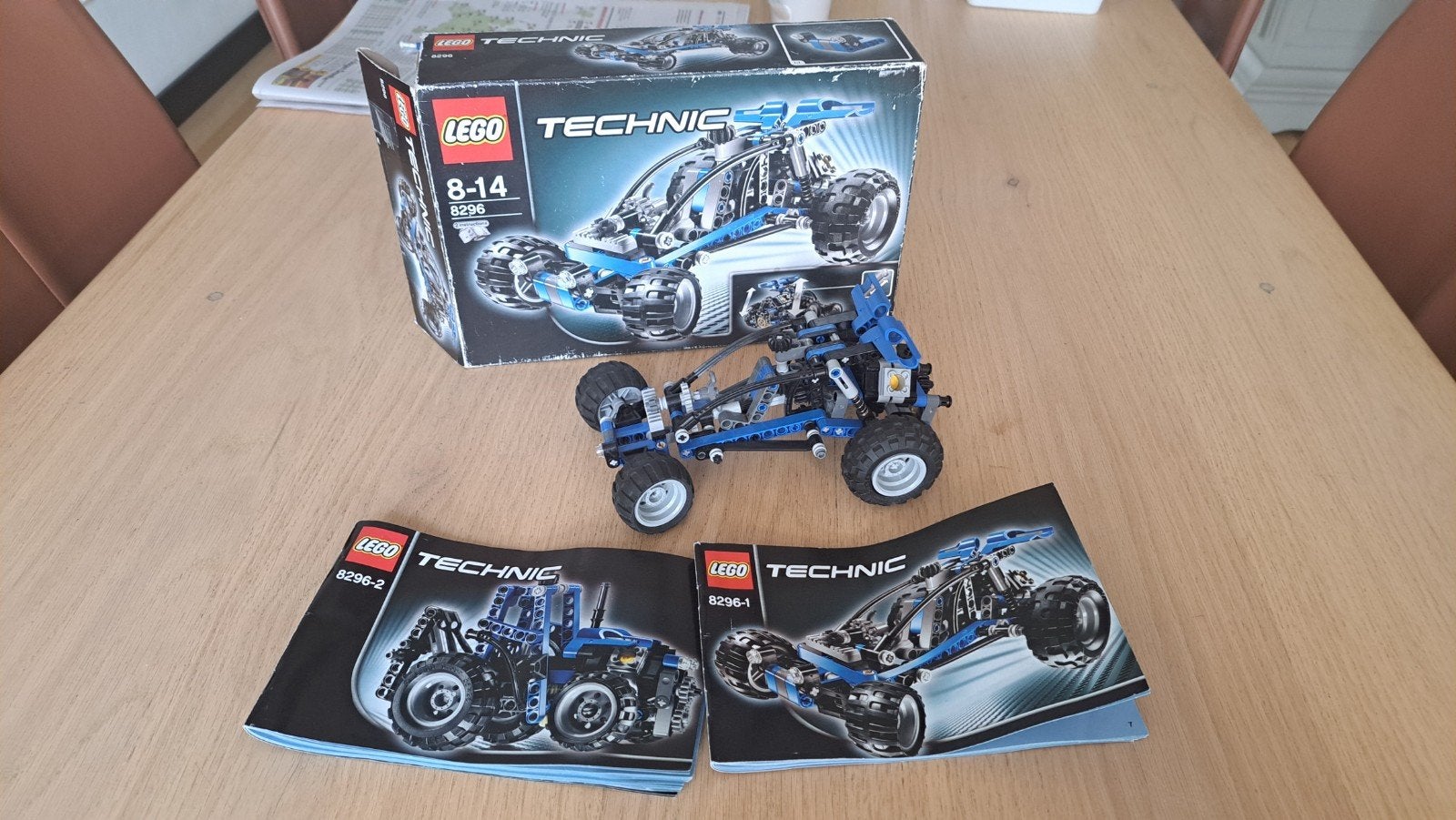 3 complete sets LEGO Technic met boekjes, Kinderen en Baby's, Ophalen of Verzenden, Gebruikt