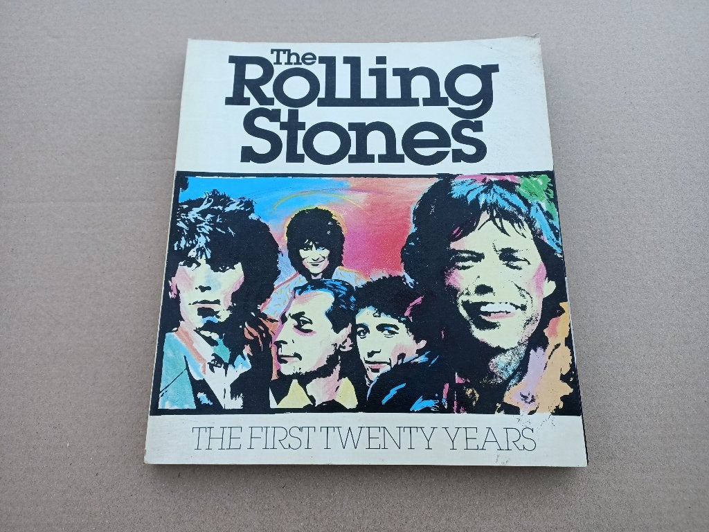 Boek: The Rolling Stones - The First Twenty Years (1981), Verzamelen, Verzenden, Gebruikt, Poster, Artwork of Schilderij