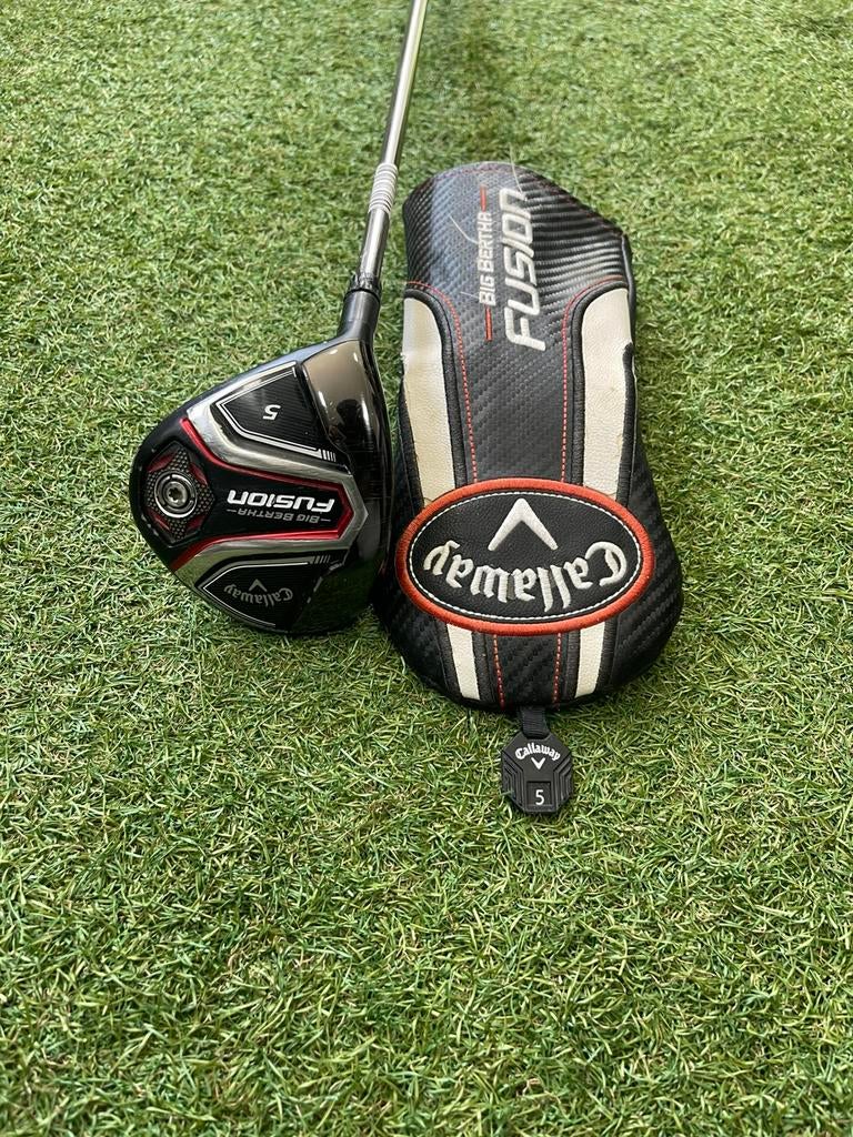 Callaway Fusion wood 5 (linkshandig), Sport en Fitness, Golf, -, Ophalen of Verzenden, Zo goed als nieuw, Club