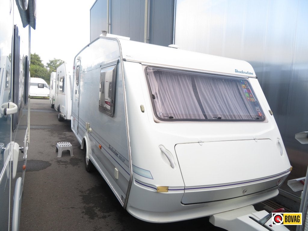 Elddis Shadowline 430 CP + Mover/ Bankairco, Overige typen, Elddis, Tot en met 2, Treinzit