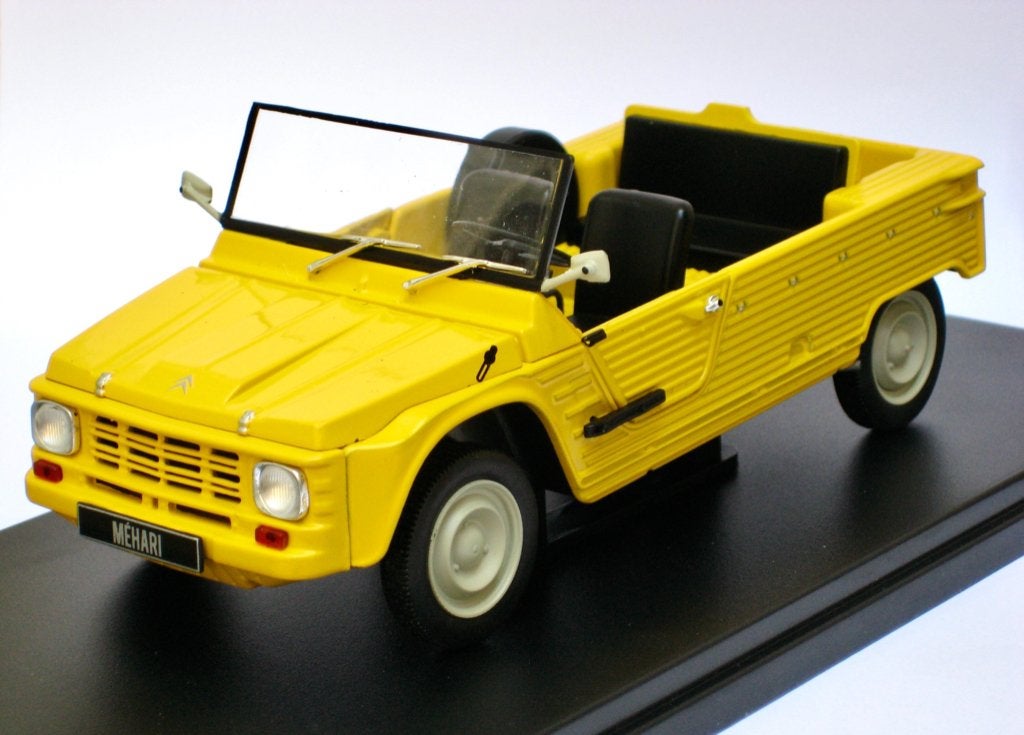 Citroen Mehari geel Atacama Whitebox 1:24, Ophalen of Verzenden, Nieuw, Auto