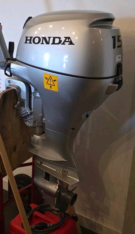 Honda 15 pk.  Zo goed als nieuw!, Ophalen