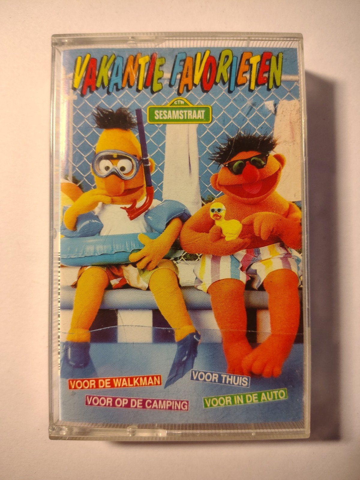 Sesamstraat - Vakantie Favorieten Cassette, Ophalen of Verzenden, Zo goed als nieuw, 1 bandje