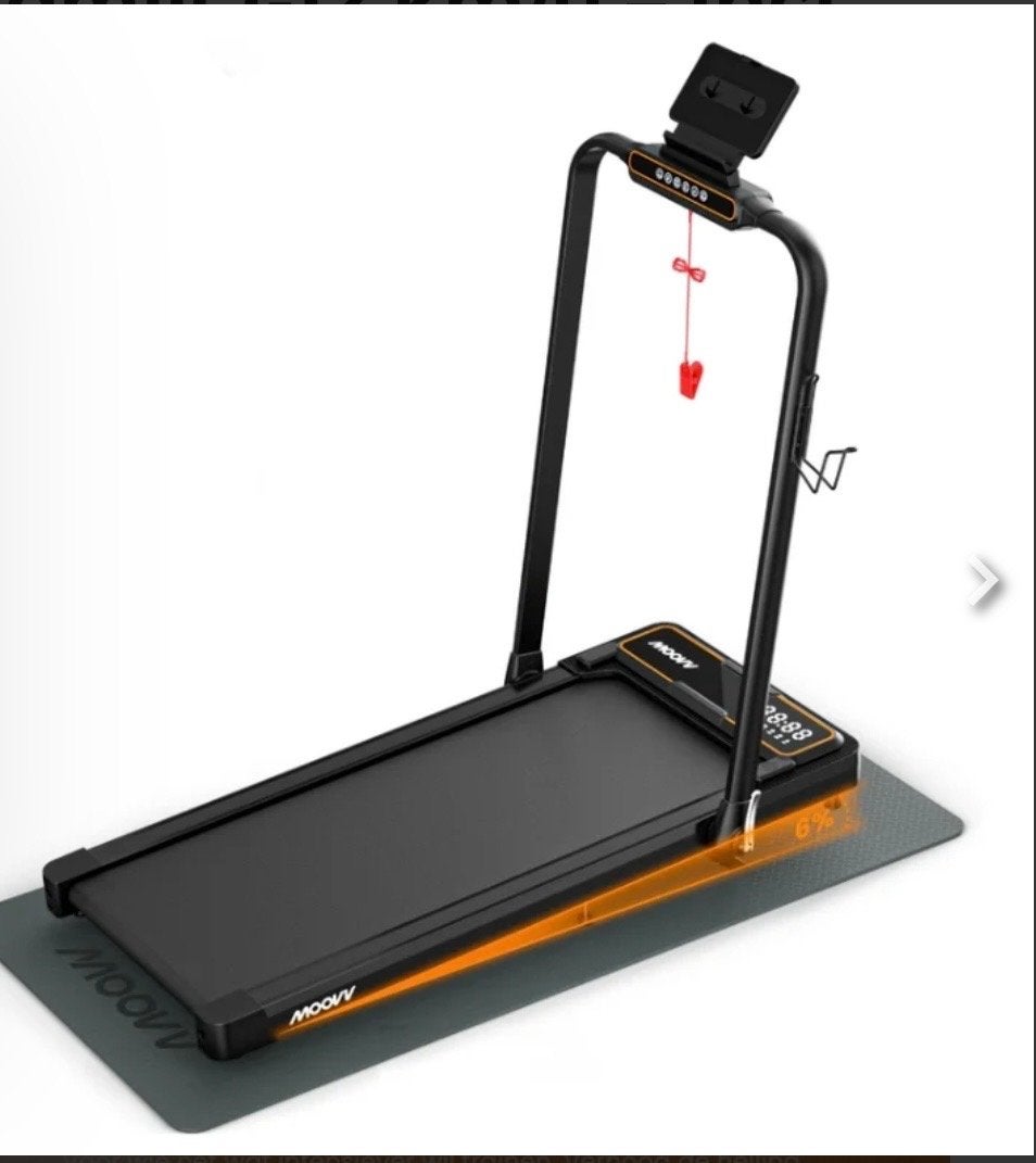 Moovv Loopband met Helling 6% - SmartStep Pro Incline, Ophalen, Zo goed als nieuw, Metaal, Loopband