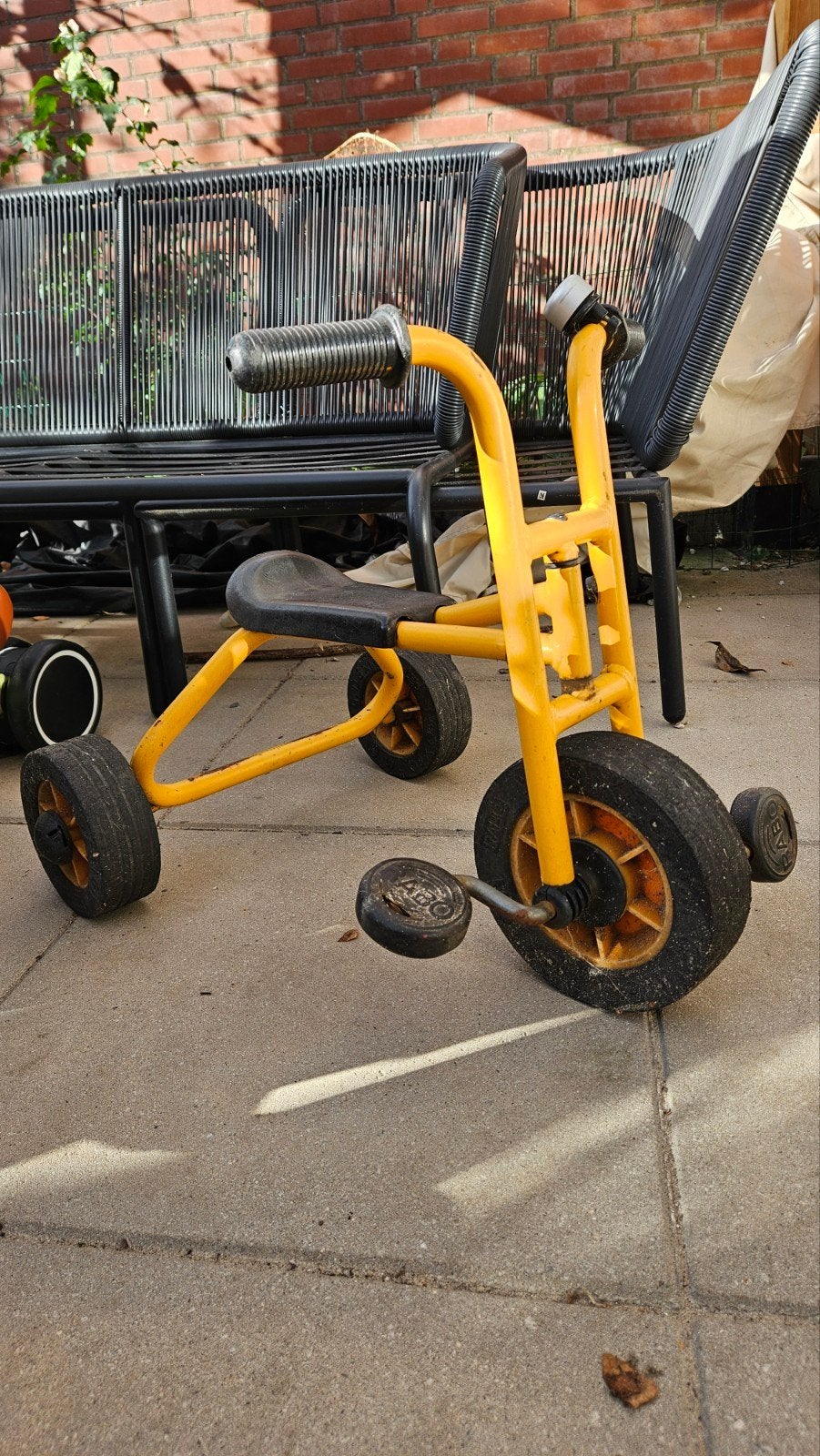 Driewieler Rabo trike geel, Ophalen, Gebruikt, Trapvoertuig
