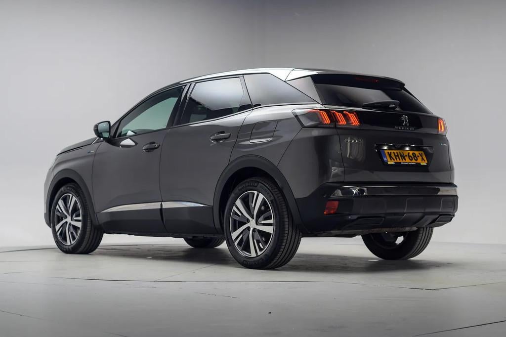 Peugeot 3008 1.6 Plug-in Hybrid 225 Alure [ Navi Apple / And, Auto's, Peugeot, 181 pk, Zwart, Bedrijf, Hybride Elektrisch/Benzine
