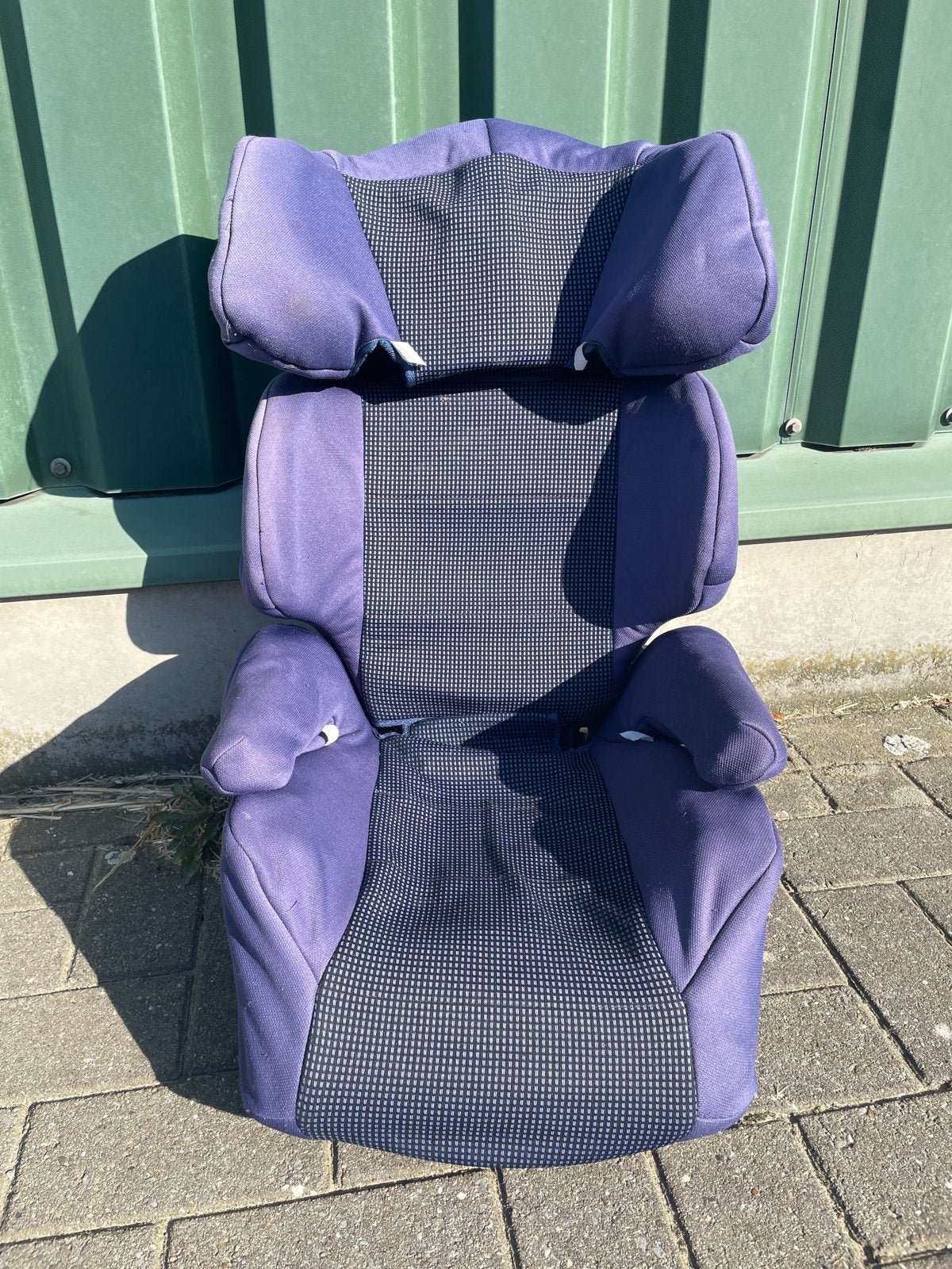 Kinderzitje paars - Gebruikt maar in goede staat, 15 t/m 36 kg, Afneembare rugleuning, Ophalen, Overige merken