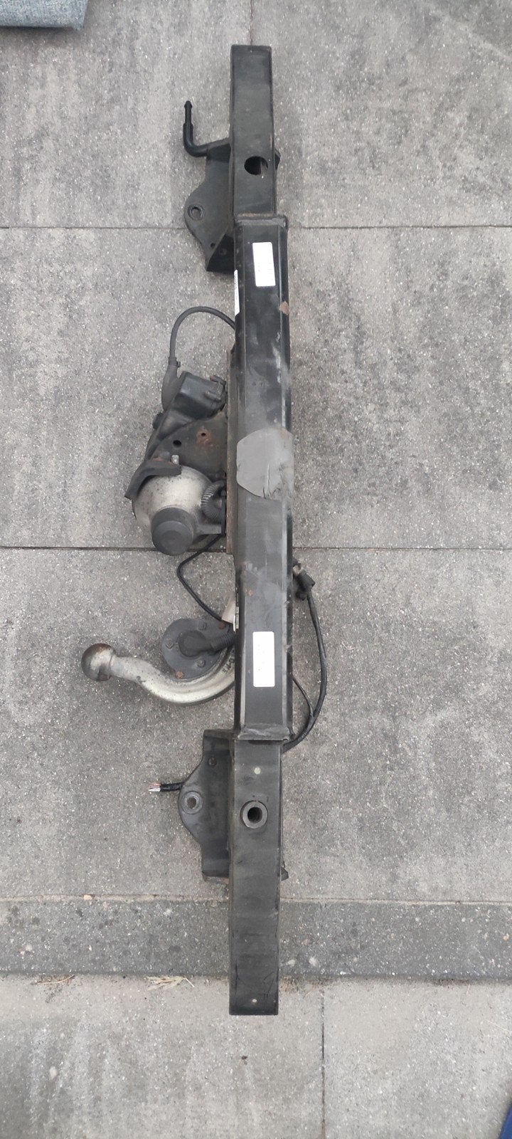 Originele elektrische trekhaak BMW E90 / E91 met module, Ophalen, Gebruikt