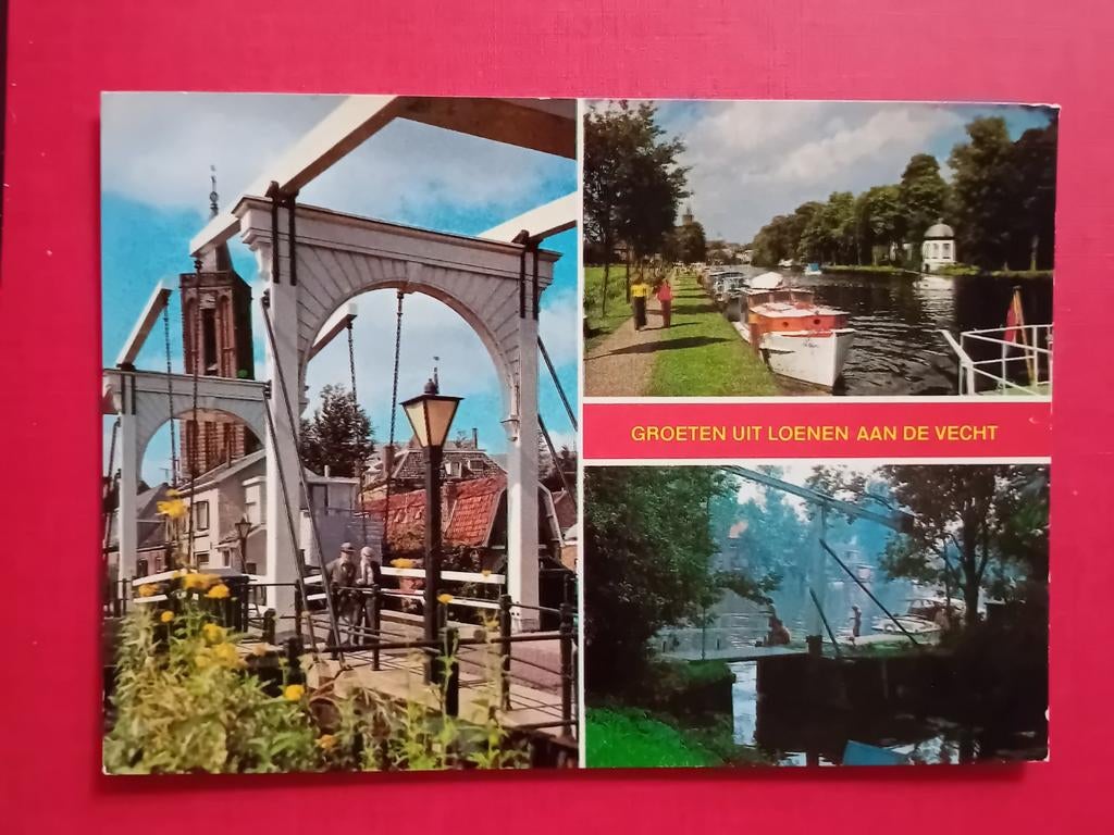 Ansichtkaart Loenen a.d Vecht, Ophalen of Verzenden, Utrecht