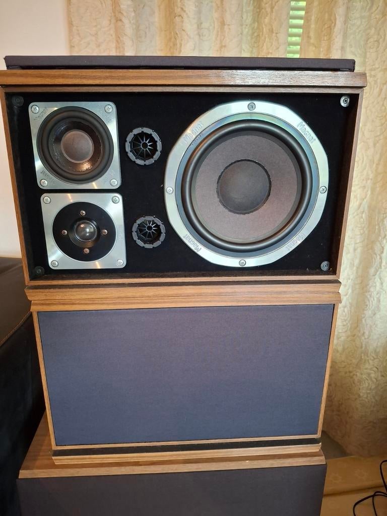 2x Magnat luidsprekers MIG All Ribbon type, Audio, Tv en Foto, Luidsprekers, Ophalen, 120 watt of meer, Front, Rear of Stereo speakers
