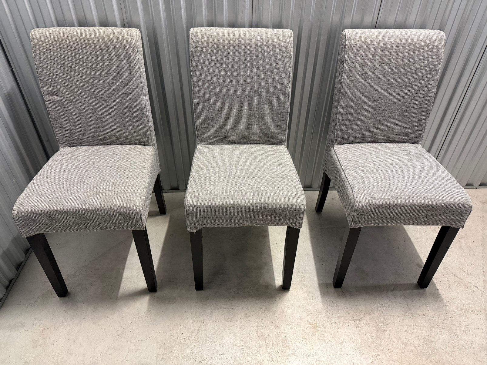 Pronto eetkamer stoelen grijs, Huis en Inrichting, Ophalen, Zo goed als nieuw, Minder dan 4 stoelen