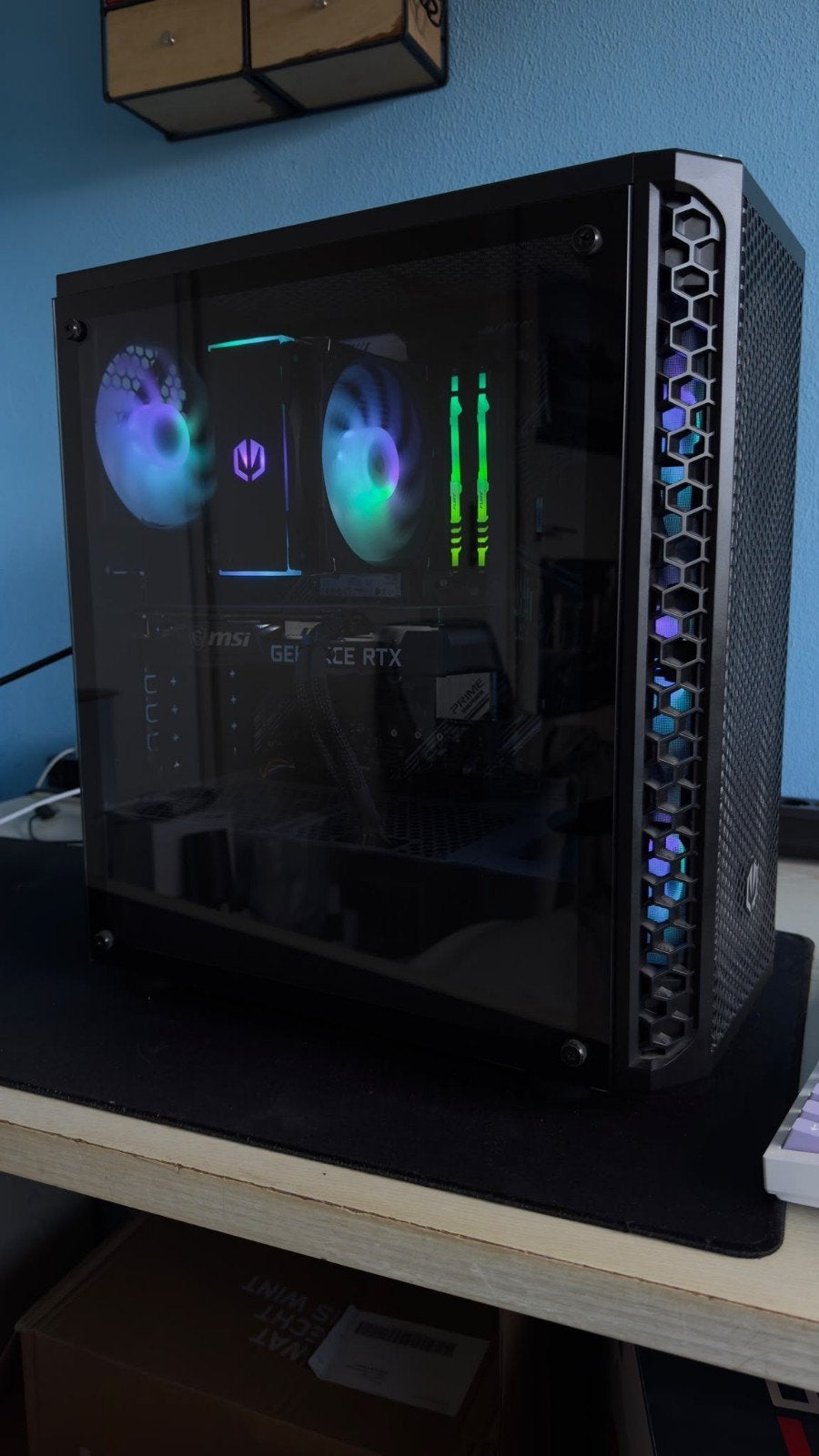 Gaming PC: AMD Ryzen 7 5700X, RTX 3060, 16GB RAM, 1TB SSD, Computers en Software, Gebruikt, MSI, Ophalen of Verzenden, Gaming