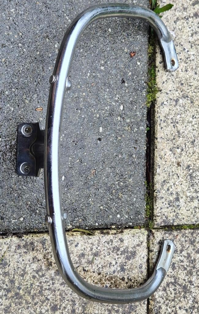 Vespa achterrek chroom, Ophalen of Verzenden, Gebruikt, Overige typen, Vespa