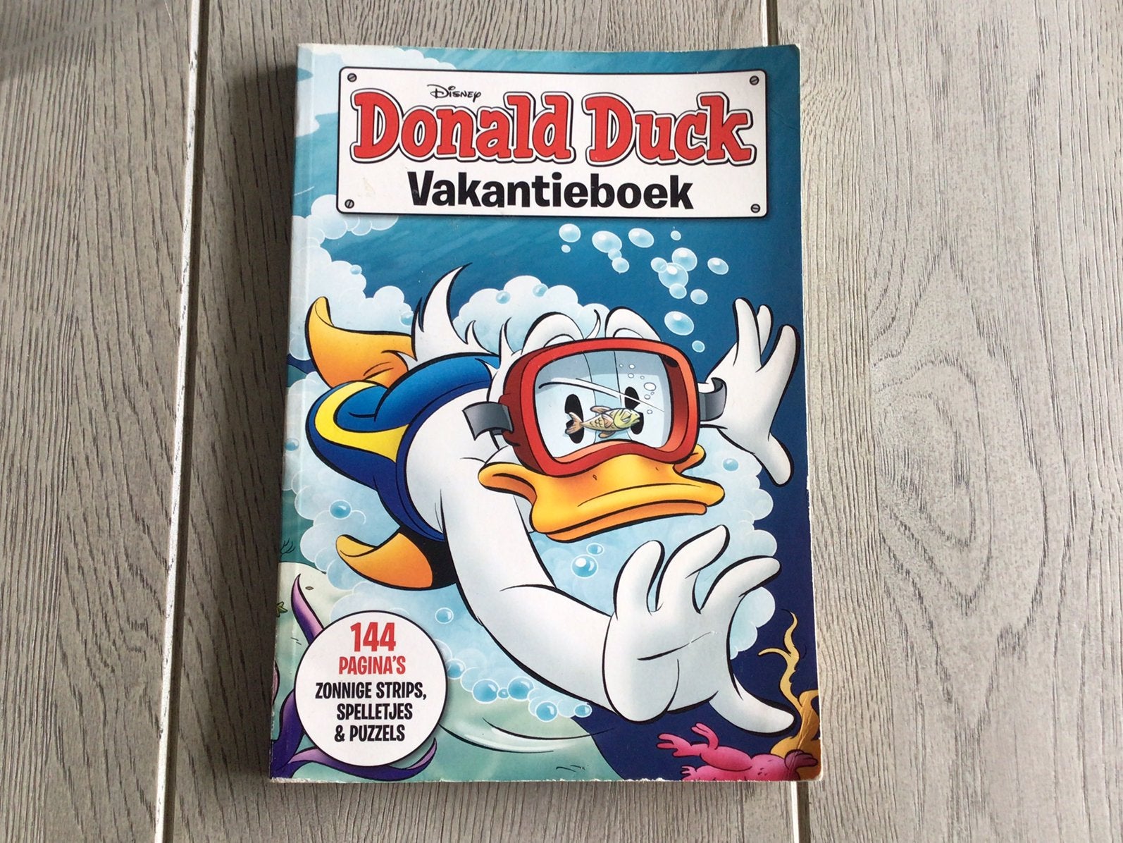 Donald Duck vakantieboek. 2023., Boeken, Stripboeken, Eén stripboek, Ophalen of Verzenden, Zo goed als nieuw