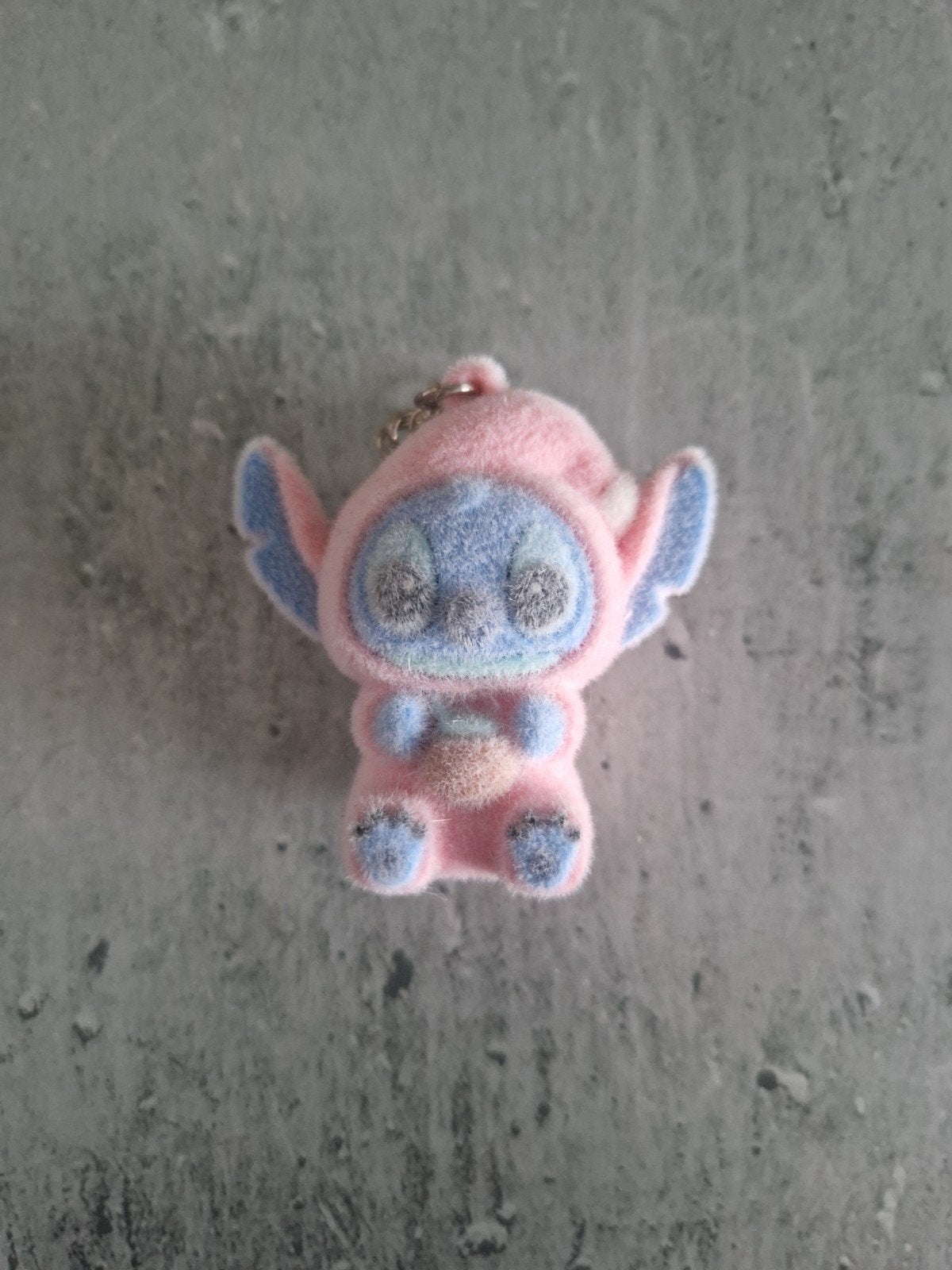 Roze Stitch sleutelhanger - Lilo & Stitch, Ophalen of Verzenden, Zo goed als nieuw, Knuffel of Figuurtje
