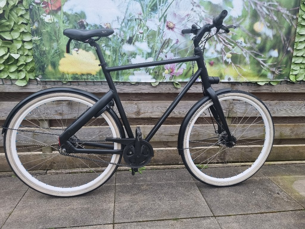 herenfiets cortina blau N7 62 cm, Ophalen, Zo goed als nieuw, Overige merken, Versnellingen