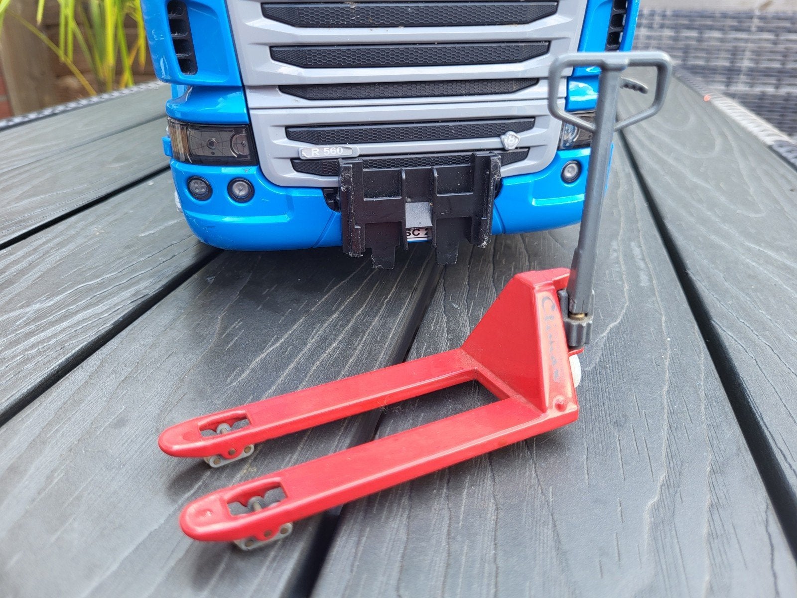 Pompwagen /palletwagen, Ophalen of Verzenden, Zo goed als nieuw, Overige typen