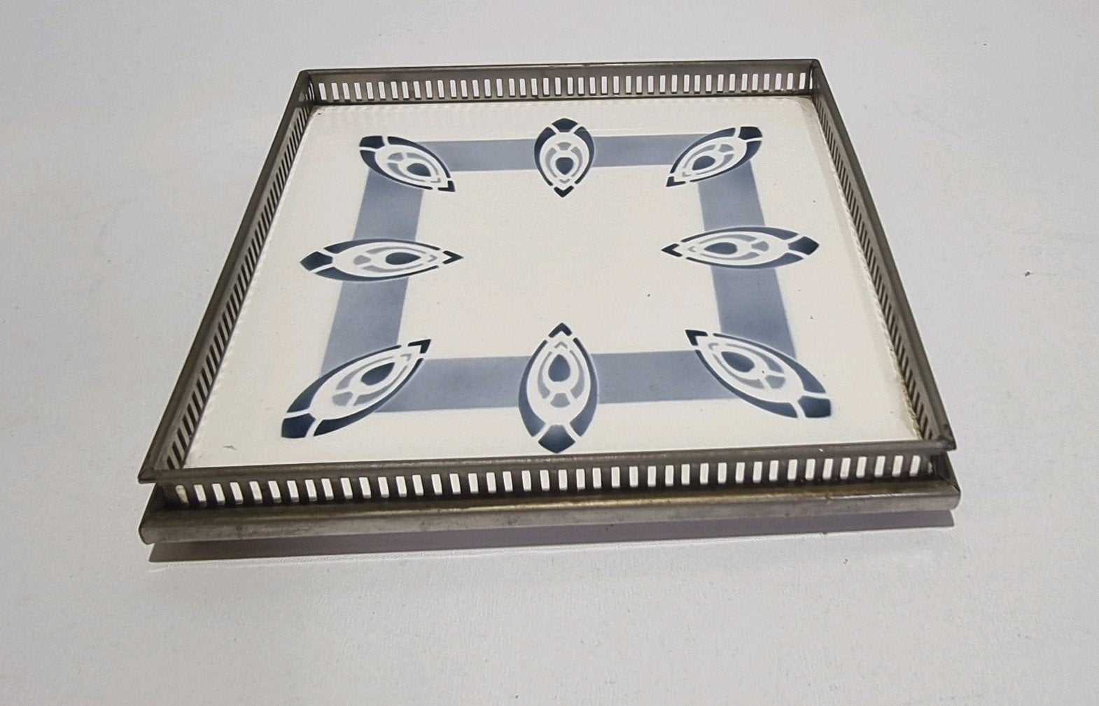Antiek Art Deco Dienblad Villeroy & Boch( Dresden) 1925, Ophalen of Verzenden
