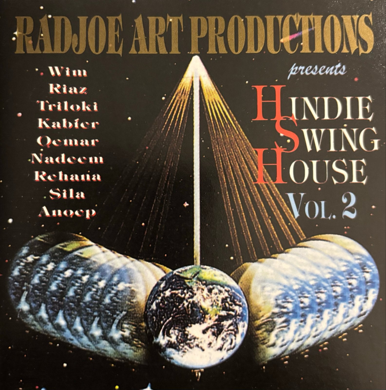 Radjoe Art Productions - Hindie Swing House Vol. 2 CD, Cd's en Dvd's, Verzenden, Zo goed als nieuw, Album, Inclusief doosje