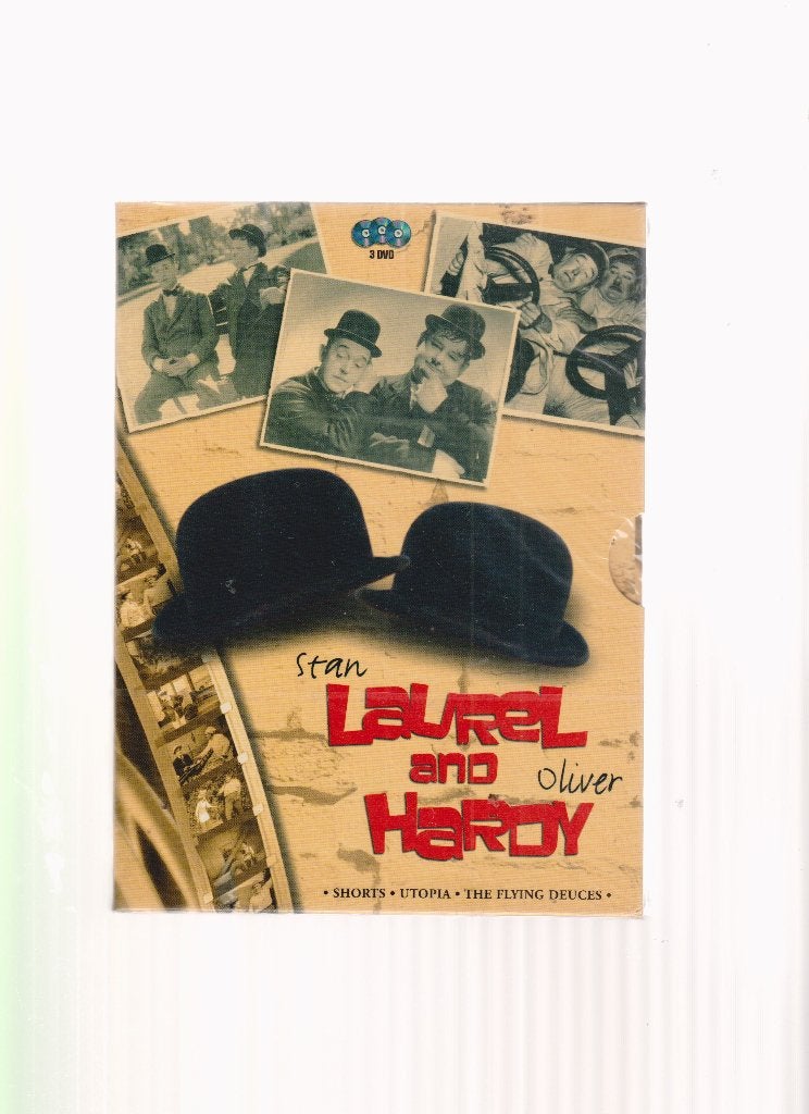 Stan Laurel and Oliver Hardy . (nieuw) 3 DVD, Cd's en Dvd's, Ophalen of Verzenden, Zo goed als nieuw