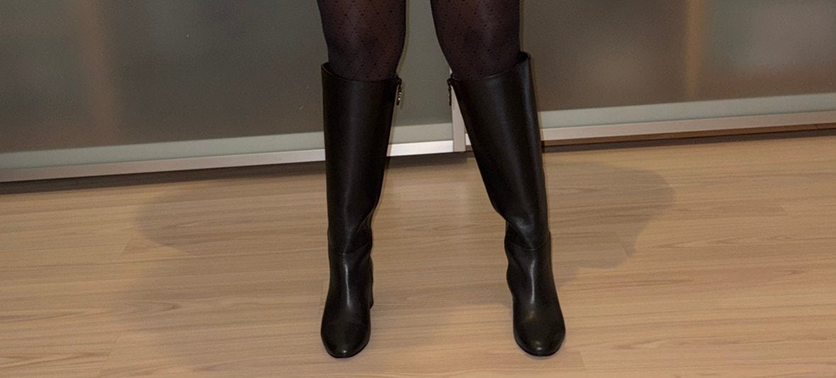 Stuart Weitzman knielaarzen 37,5, Verzenden, Zo goed als nieuw, Zwart