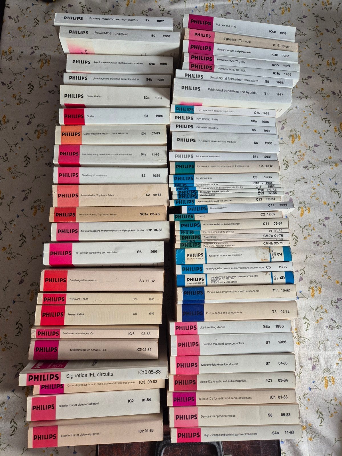 61 Philips Handboeken: Elektronica en Componenten, Ophalen of Verzenden, Gelezen, Elektrotechniek, Philips