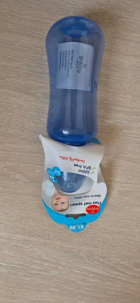 Babyfles 300ml nieuw, Ophalen of Verzenden, Nieuw, Overige typen