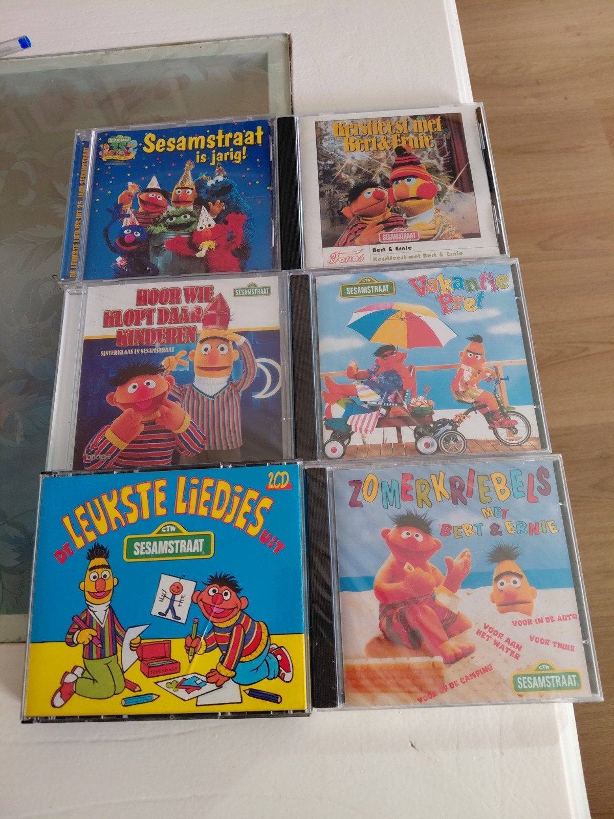 Unieke verzameling Sesamstraat & Bert en Ernie CD's Ook los, Cd's en Dvd's, Tot 2 jaar, Ophalen of Verzenden, Album, Muziek