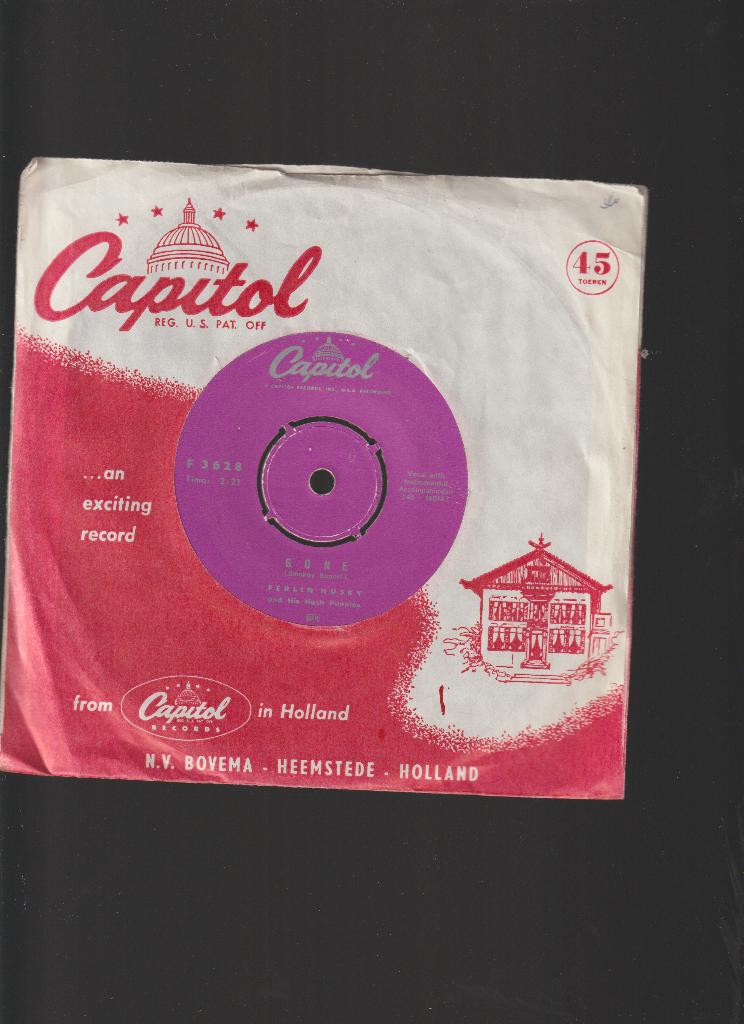 FERLIN  HUSKY  --  GONE, Verzenden, 7 inch, Single, Zo goed als nieuw
