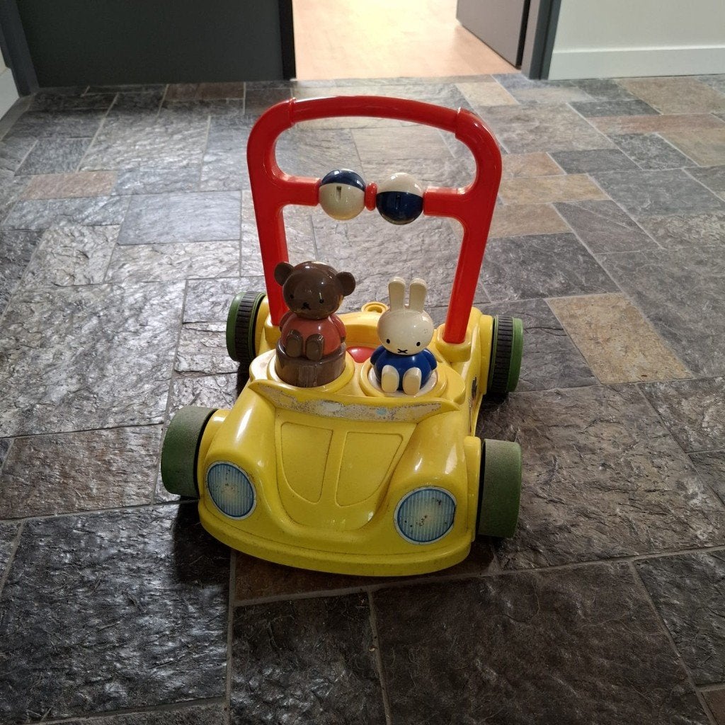 Loopwagentje en muziektafel, Kinderen en Baby's, Speelgoed | Babyspeelgoed, Ophalen, Gebruikt, Overige typen