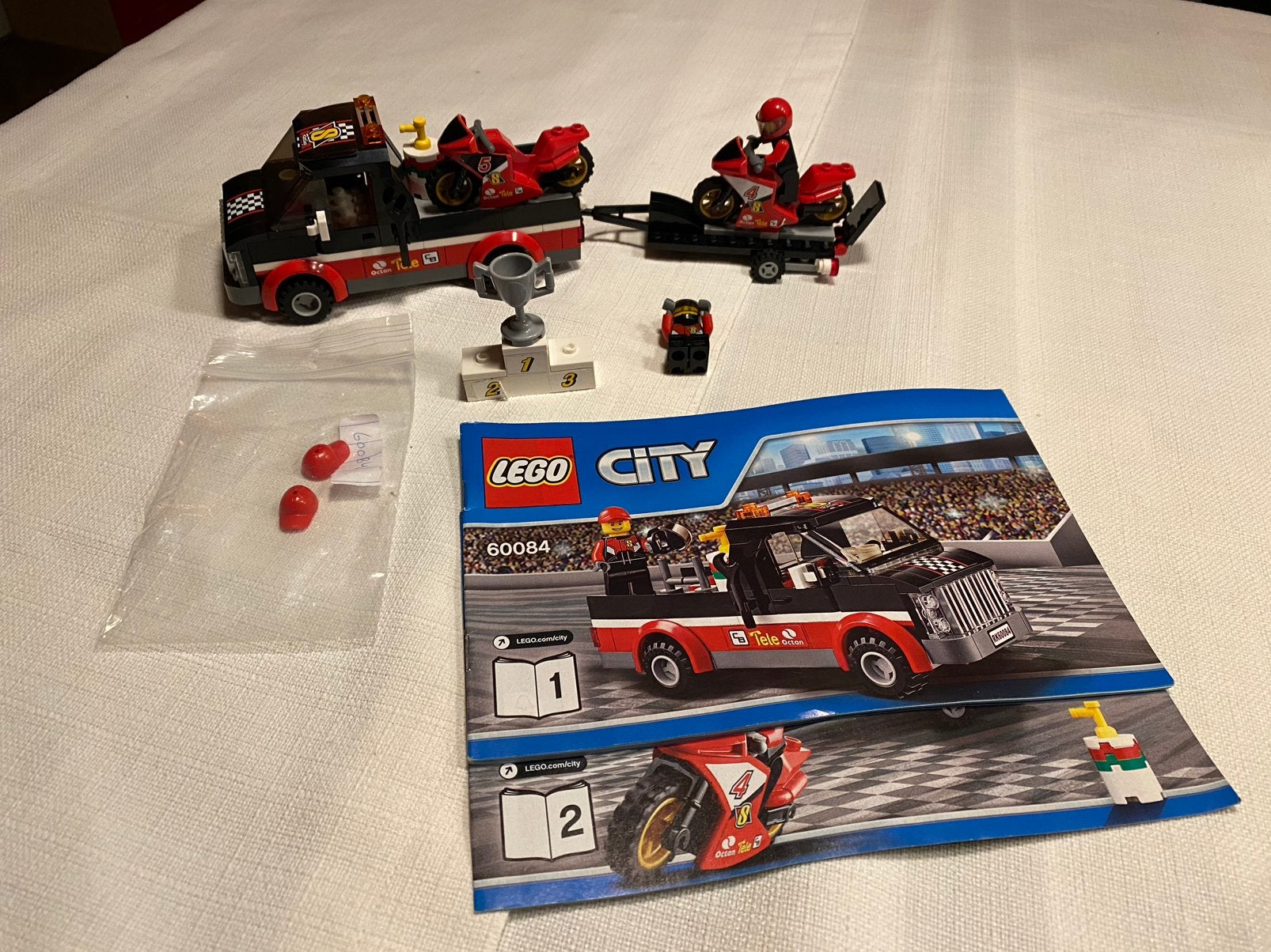 Lego 60183 Heavy Cargo Transport, Lego, Ophalen of Verzenden, Inclusief instructies, Complete set
