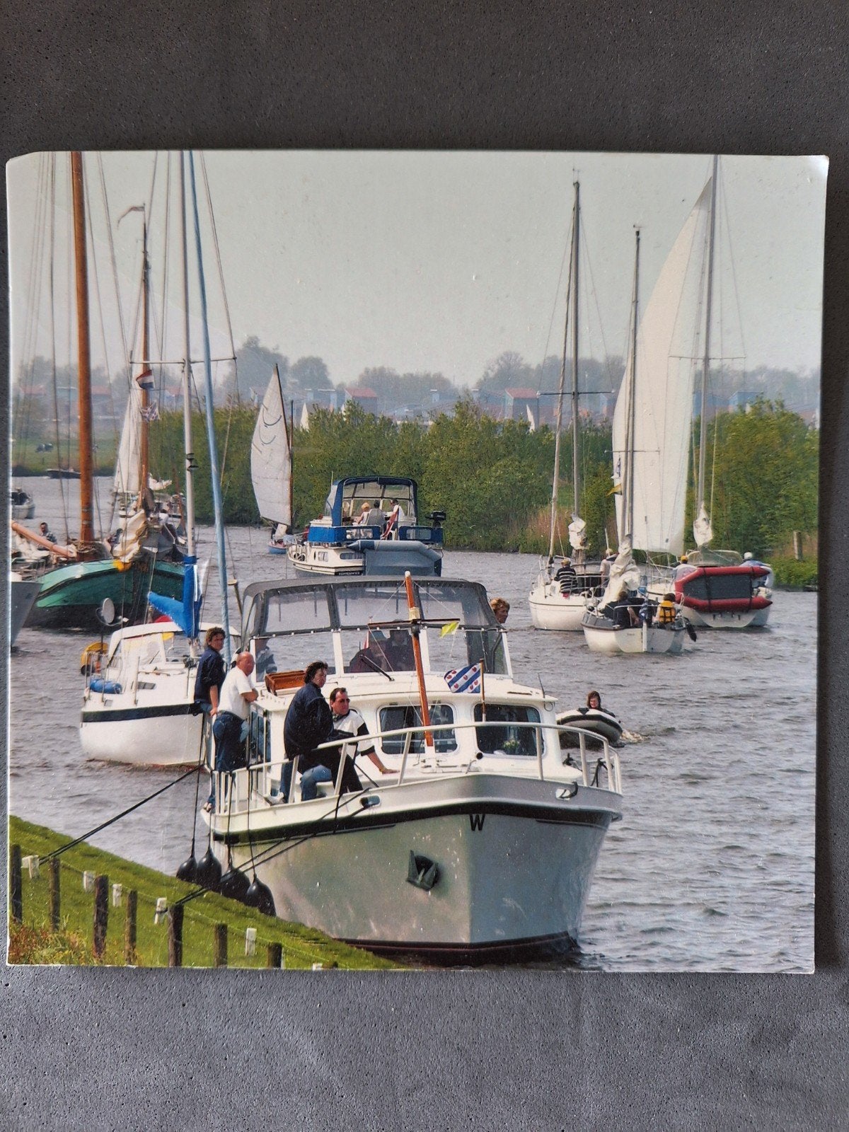 Friesland - Boten, Ophalen of Verzenden, Gelopen, Friesland