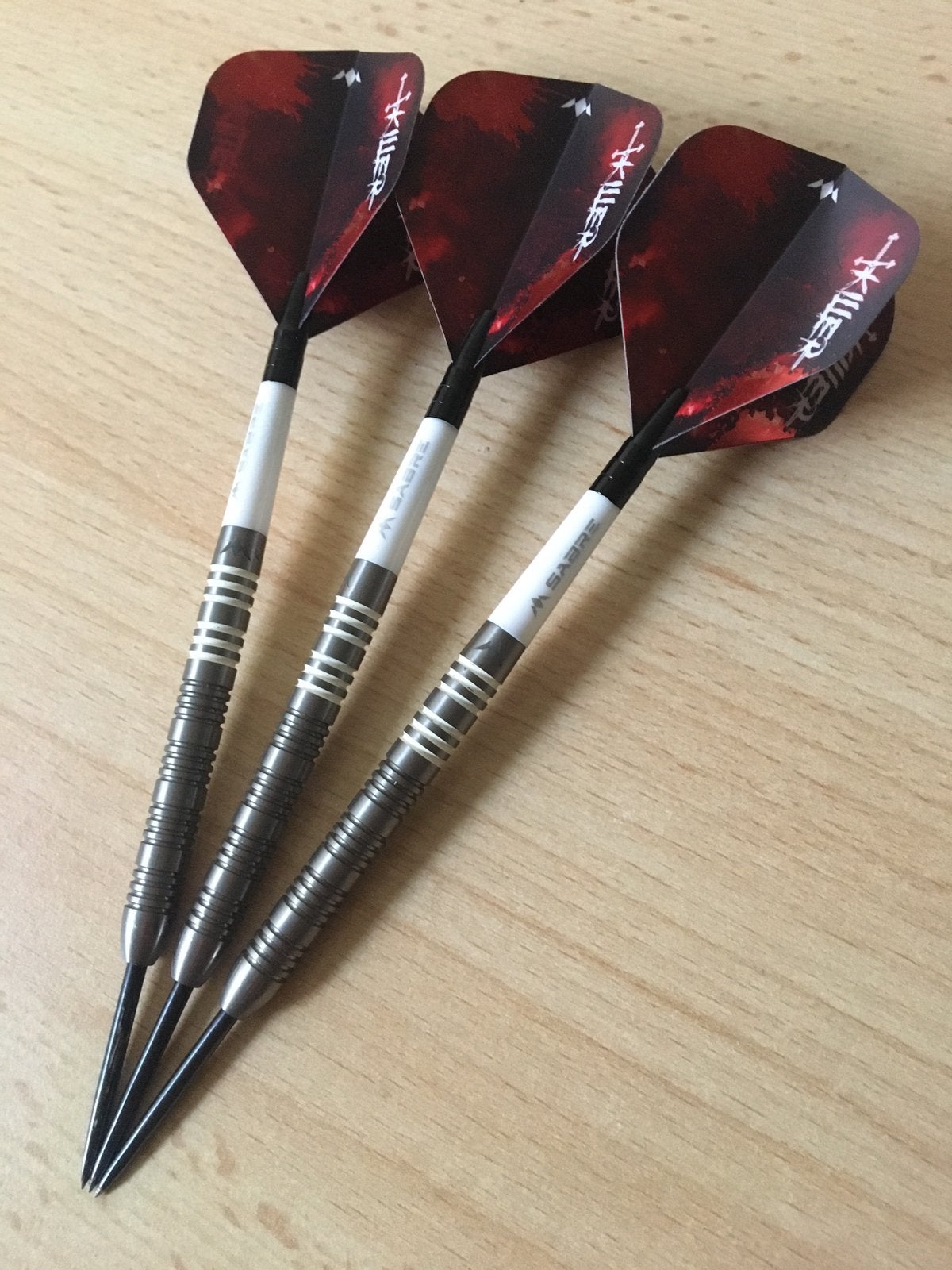 Mission George Killington darts 95% tungsten 24 gram, Sport en Fitness, Darts, Ophalen of Verzenden, Gebruikt, Pijlen