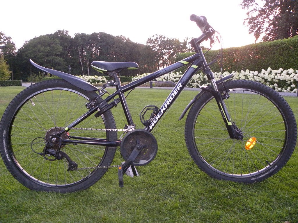 mooie 24'' rockrider st500 18 versnellingen, Ophalen, Velgrem, Versnellingen, Rockrider
