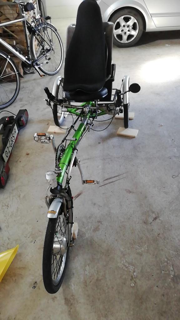 Van Raam 3 wiel fiets met heupbesturing, Fietsen en Brommers, Fietsen | Driewielfietsen, Ophalen, Gebruikt, Van Raam Easy Rider