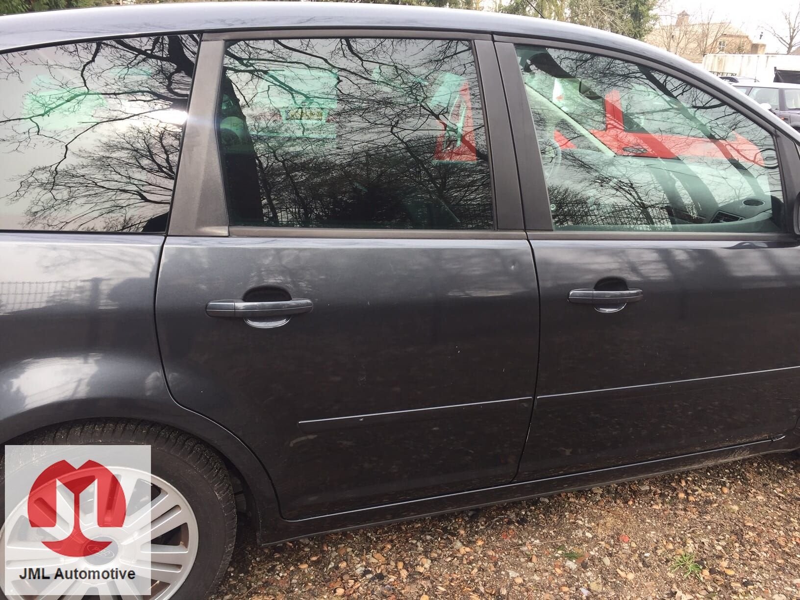 PORTIER DEUR RECHTS ACHTER FORD C-MAX, Auto-onderdelen, Gebruikt, -, Deur, -