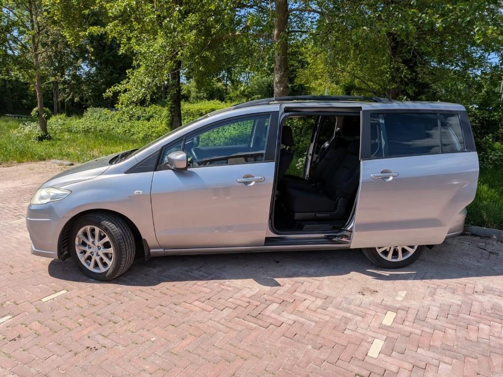 Mazda 5 2.0 Katano (Luxe) - APK 14 mnd (tot 6 juli 2027), 145 pk, 7 stoelen, Origineel Nederlands, 75 €/maand