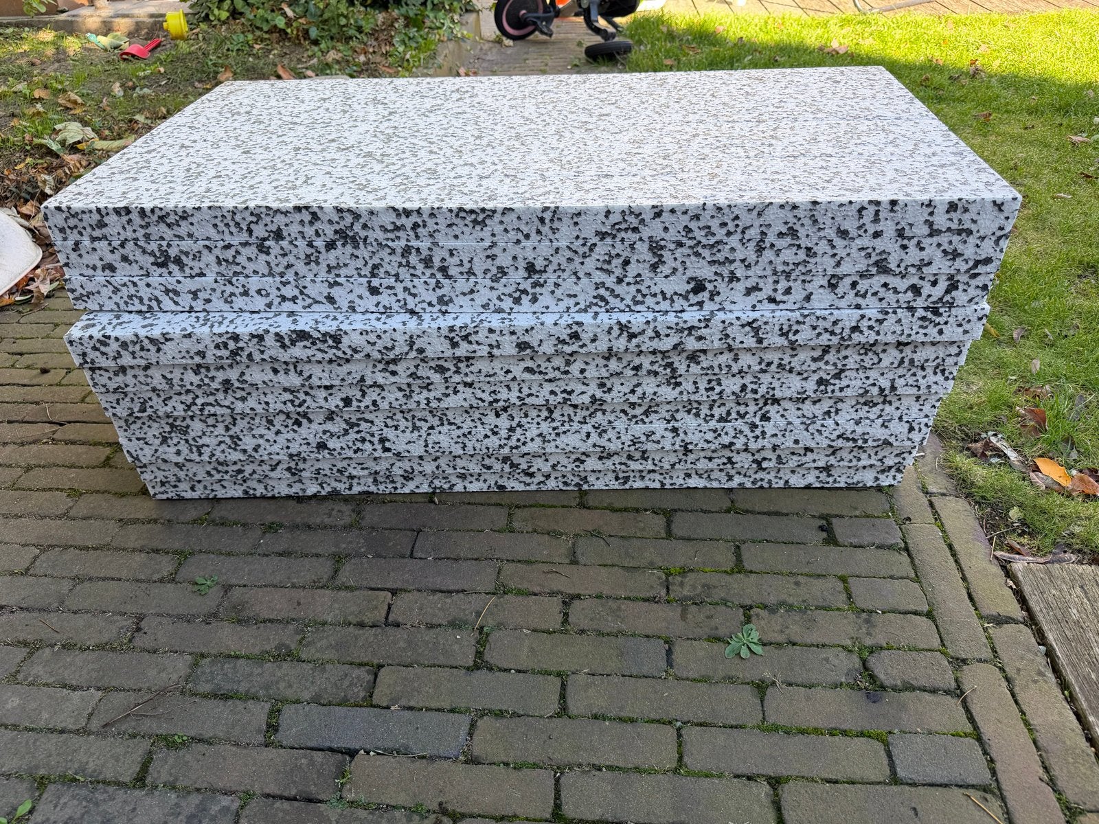 Polystyreen isolatieplaten EPS 60 rd 1,05 - 10 stuks, Ophalen, 4 tot 8 cm, Nieuw, 5 tot 10 m²