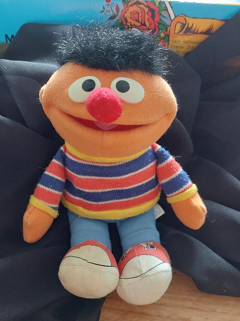 Vintage Ernie knuffel Sesamstraat Applause pop, Kinderen en Baby's, Ophalen of Verzenden