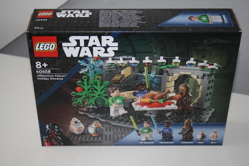 Lego Star Wars kerstmis Millennium Falcon Holiday Diorama, Ophalen of Verzenden, Nieuw, Complete set, Lego