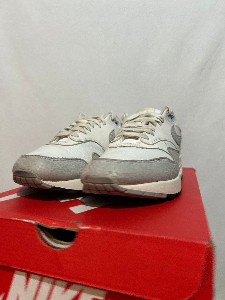 ALS NIEUW! Maat 42 - Nike Air Max 1 '87 Safari Summit White, Verzenden, Wit, Nike, Nike