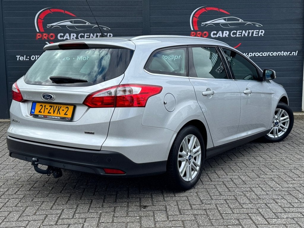 Ford Focus Wagon 1.0 EcoBoost Titanium CRUISE | CLIMATE | PD, Auto's, Ford, Euro 5, Gebruikt, Handgeschakeld, 3 cilinders